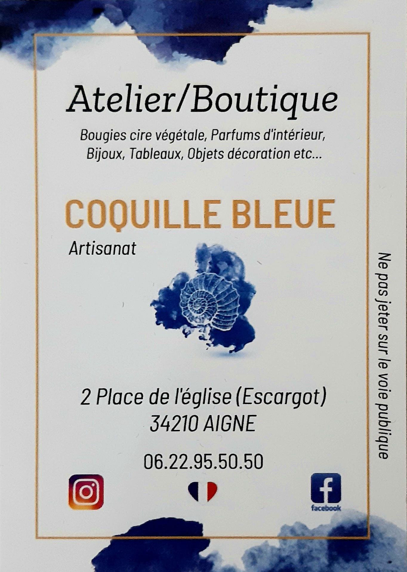 Coquille Bleue